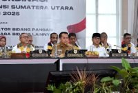 Rakor Bidang Pangan Provinsi Sumut, Fatoni Optimis Optimalisasi Pertanian Terwujud Lewat Kolaborasi Pusat dan Daerah