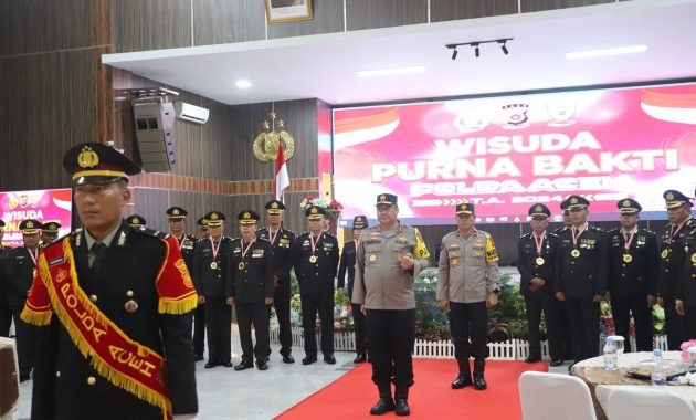 Kapolda Aceh Pimpin Pelepasan Purna Bhakti Personel Polda Aceh Tahun 2024