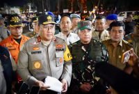 Pangdam Iskandar Muda Bersama Forkopimda tinjau langsung Situasi Malam Pergantian Tahun di Aceh