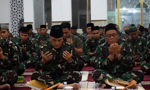 Sambut Tahun Baru 2025, Kodam Iskandar Muda gelar Yasinan dan Doa Bersama