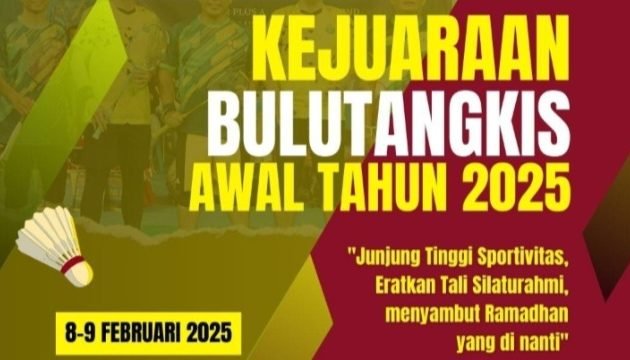Dinas PUPR Aceh Barat Akan Gelar Turnamen Bulutangkis Antar Instansi Kembali Di Aceh Barat  