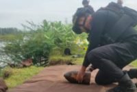 Warga Aceh Besar Temukan Bom Proyektil di Bibir Pantai Kuala Giging