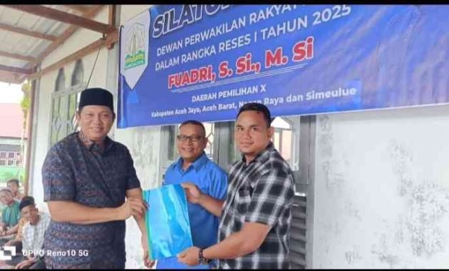 Sambut Bulan Suci Ramadhan 1446 H, Fuadri Anggota DPR Aceh Dapil 10 Gelar Reses di Simeulue