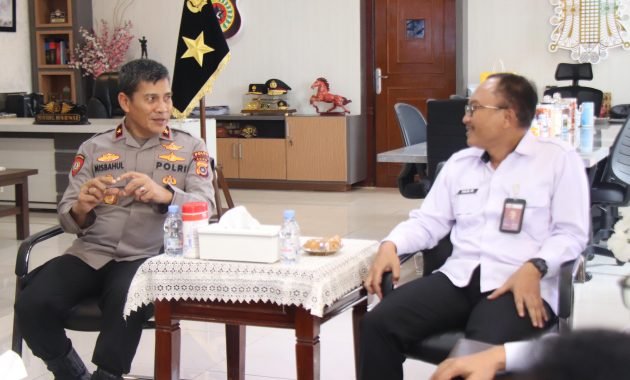 Kakanwil Ditjen Pemasyarakatan Aceh Audiensi Dengan Wakapolda Aceh
