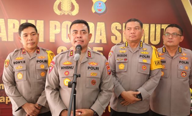 Kapolda Sumut Tekankan Kedekatan Polisi dengan Masyarakat dan Pemberantasan Kejahatan dalam Rapim 2025