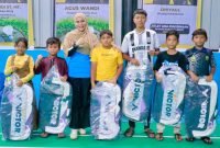 PB PUPR Plus Aceh Barat Berikan Bonus kepada Juara Badminton Cup 2025 Se-Aceh