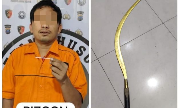 Polres Pelabuhan Belawan Tangkap Empat Pelaku Tawuran, Hasil Tes Urine Positif Narkoba