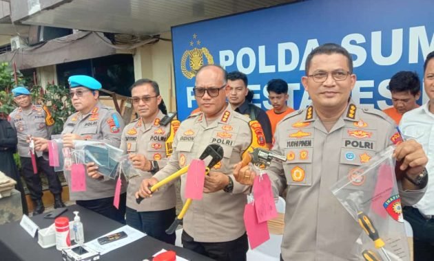 Polrestabes Medan Tangkap Komplotan Perampok Rumah Mewah, Begini Aksinya!