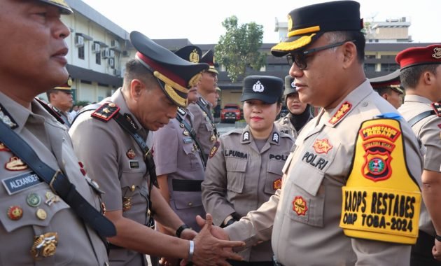 Berikut Daftar Nama Kasat Dan Kapolsek di Sertijab Kapolrestabes Medan