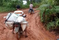 Viral! Dari Kecil hingga Punya Anak Kecil, Warga Aek Nabara Belum Rasakan Pembangunan Jalan