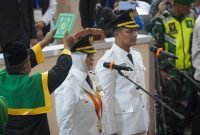 Muallem Lantik Illiza – Afdhal sebagai Wali Kota dan Wakil Wali Kota Banda Aceh periode 2025-2030