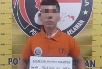 Sat Narkoba Polres Pelabuhan Belawan Tangkap Pengedar Sabu di Kota Bangun