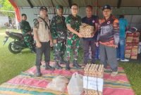 Dandim Simeulue Turut Berikan Bantuan Untuk Korban Kebakaran