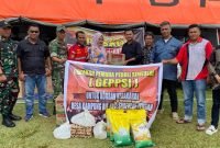 GePPSI Serahkan Donasi Untuk Korban Kebakaran Kampung Aie