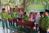 Polres Tapteng Berikan Bantuan Pembangunan Masjid Al Muslimin Sitahuis
