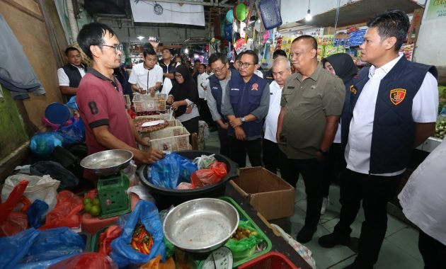 Pastikan Ketersediaan Bahan Pokok dan Harga Stabil, Polda Sumut Lakukan Sidak di Sejumlah Pasar