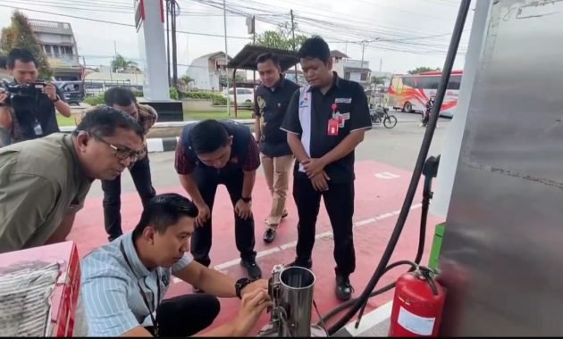 Polda Sumut Gercep Sidak SPBU di Medan: Jika di Temukan Kami Tindak Tegas