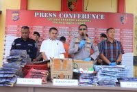 Satreskrim Polres Aceh Utara Bongkar Peredaran Obat dan Jamu Palsu
