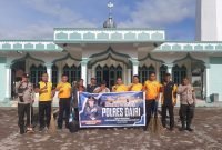 Polres Dairi Gelar Bakti Sosial di Masjid untuk Menyambut Bulan Suci Ramadhan