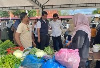 Sambut Ramadhan, Kasubdit 1 Indagsi Ditreskrimsus Polda Aceh pantau Pasar Tani Meugang