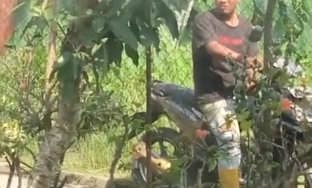 Viral! Pelaku Eksibisionis Resahkan Warga Cinta Rakyat, Polisi Diminta Bertindak