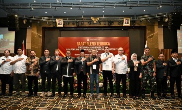 Apresiasi Penetapan Paslon Terpilih Pilkada 2024, Pemprov Sumut Berharap Pembangunan Daerah Semakin Cepat