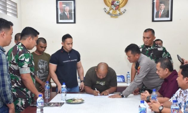 Perdamaian Tercapai, Pengeroyokan Praka DSL di Pancur Batu Diselesaikan Secara Damai