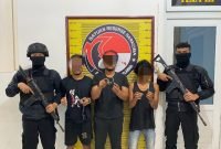 Team Macan Polres Pelabuhan Belawan Tangkap Tiga Pengguna Narkoba dalam Patroli Malam