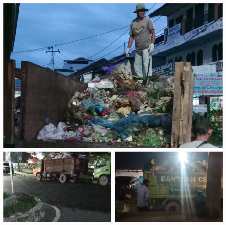 Sampah Menumpuk di Kota Wisata, Camat Girsang Sipangan Bolon Maksimalkan Pelayanan Kebersihan