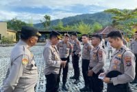Antisipasi Pelanggaran Disiplin, Propam Polres Tapteng Lakukan Pemeriksaan
