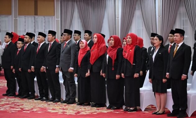 Lantik Pejabat Eselon 3 dan 4, Pj Gubernur Fatoni: Pelantikan Pejabat Sudah Sesuai Aturan untuk Percepat Program Pemerintah