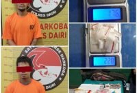 Sat Narkoba Polres Dairi Terima 2 Tersangka Kasus Narkoba Usai Diringkus Kodim 0206 Dairi