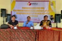 Bawaslu Kabupaten Dairi Laksanakan Kegiatan Peningkatan Kapasitas SDM Pengawasan Panwaslu