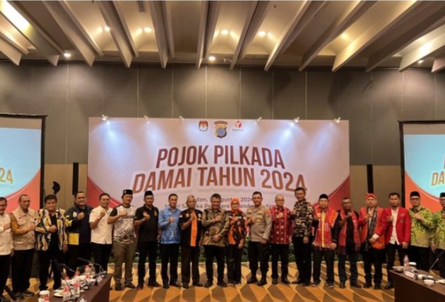 Ketua Bawaslu Sumut Hadiri Pojok Pilkada Damai Tahun 2024 Yang Digelar Polda