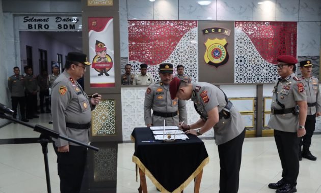 Kapolda Aceh Pimpin Sertijab Dirreskrimsus