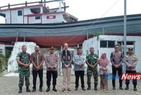 Pejabat PBB Kunjungi Situs Tsunami Kapal di Atas Rumah di Banda Aceh