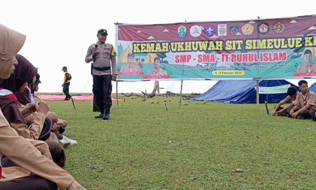 SIT Ruhul Islam Simeulue Gelar Kemah Ukhwah ke-IV di Teupah Barat