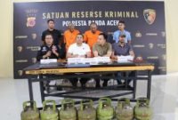 Polisi Tangkap Pelaku Curat dan Penadah di Banda Aceh