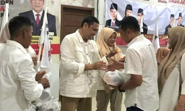 DPC Partai Gerindra Kota Banda Aceh Gelar Silaturahmi dan Bagikan Paket Ramadhan