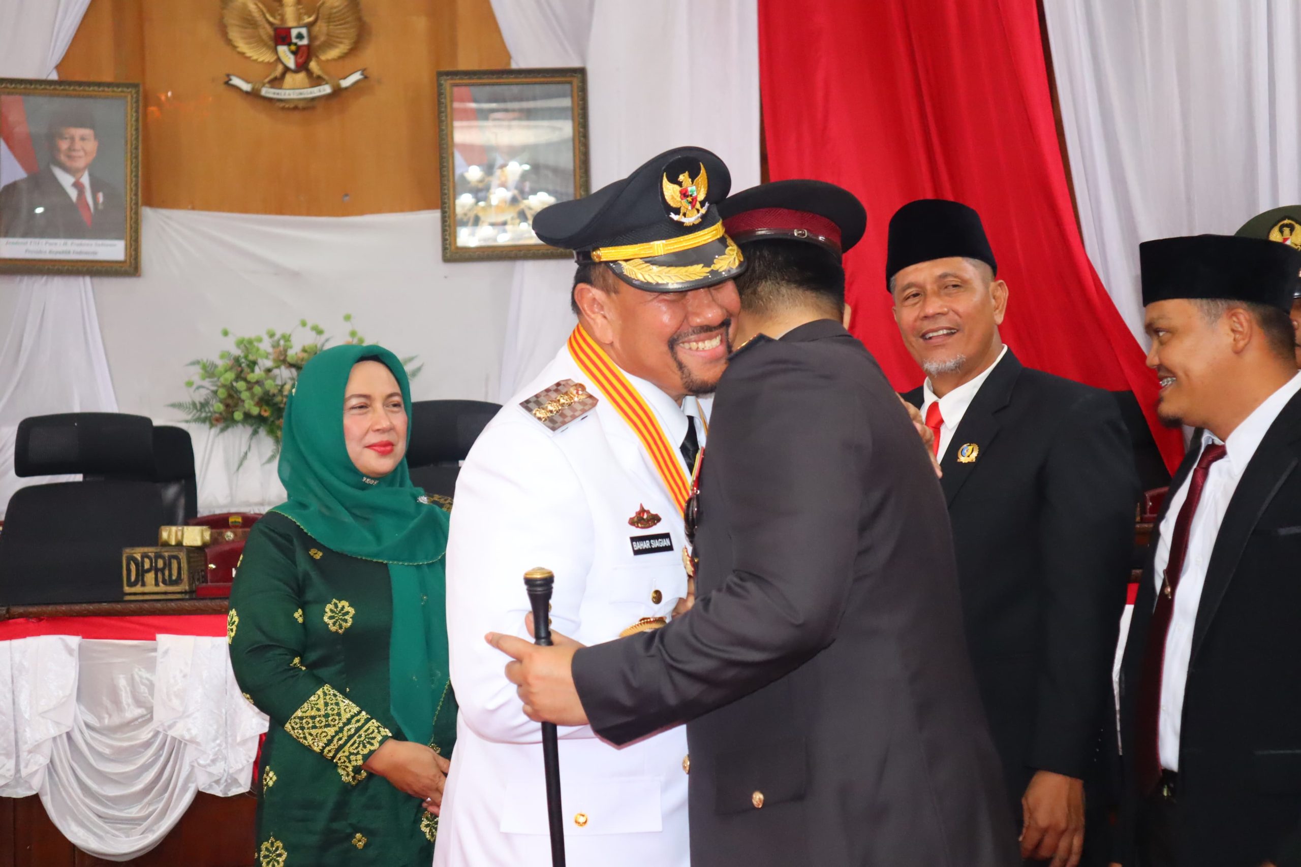 Polres Batu Bara Amankan Sertijab Bupati, AKBP Taufiq Hidayat: Berjalan Khidmat