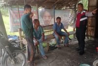 Polsek Labuhan Ruku Polres Batubara Laksanakan Cooling System Berikan Pesan Kamtibmas Di Tengah Warga
