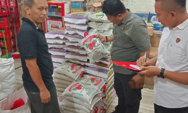 Tim Satgas Pangan Polres Palas Pangan Sidak Sejumlah Pasar di Bulan Suci Ramadhan