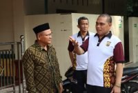 Polres Aceh Tamiang Bersihkan 13 Masjid dalam Bakti Sosial Ramadan