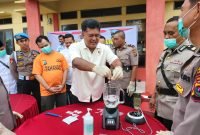 Polres Palas Musnahkan Barang Bukti Narkoba jenis Sabu seberat 171,84 Gram