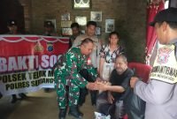 Ramadhan Jumat Berkah, Polsek Teluk Mengkudu Door to Door Salurkan Bantuan bagi Kaum Dhuafa