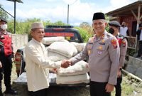 Polres Dairi Berbagi Berkah Ramadan, Bantu Pembangunan Musholla Nurul Ikhlas