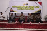 Personil Polres Palas Hadiri Silaturahmi Dan Ngopi Bareng di Warung Kopi Siti. 
