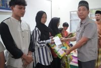 Paur Penrem 012/TU Hadiri Buka Puasa Bersama dan Santunan Anak Yatim yang Digelar PWI Aceh Barat
