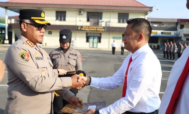 Ungkap Kasus Besar yang Jadi Perhatian Publik, 56 Personel Polrestabes Medan Direward 