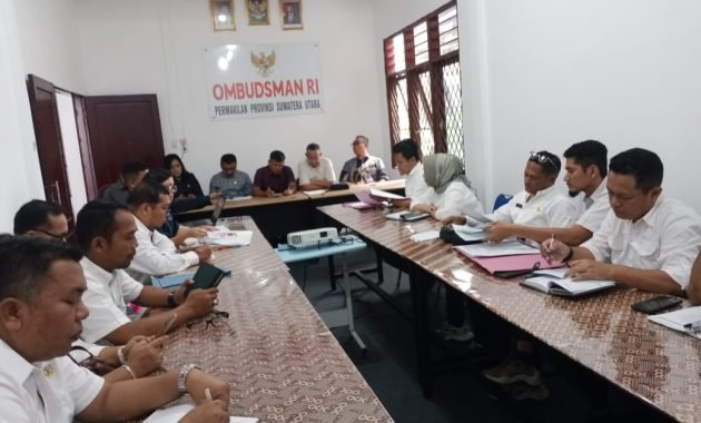 Ombudsman RI Sumut Gelar Rapat Bahas Dugaan Penguasaan Hutan Lindung di Pantai Labu